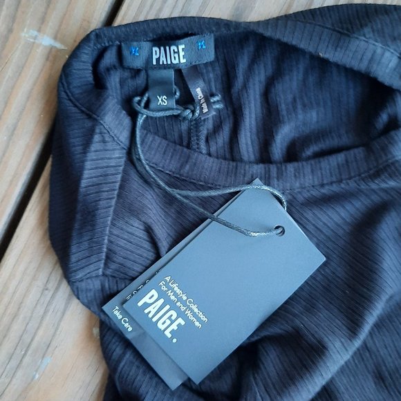 PAIGE Caelan Ribbed Midi Dress - Picture 4 of 6